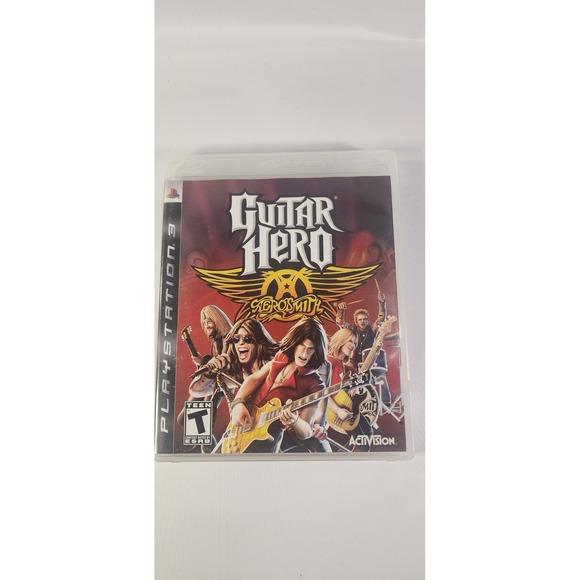 Activision Other - Guitar Hero Aerosmith Sony PlayStation 3 PS3 Game CIB Tested Rhythm Rock Band